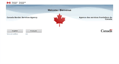 Desktop Screenshot of cbsa.gc.ca